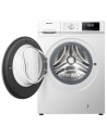 Lavadora Libre Instalación - Hisense WFQY801418VJM, 8 Kg y 1400 RPM, Vapor, Pure Jet, Blanco