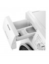 Lavadora Libre Instalación - Hisense WFQY801418VJM, 8 Kg y 1400 RPM, Vapor, Pure Jet, Blanco