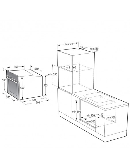 Horno Multifunción - Hisense... Horno Multifunción - Hisense...