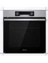 Horno Multifunción - Hisense BI64211PX, 77 litros, Pirolítico, Air Fry, Inox