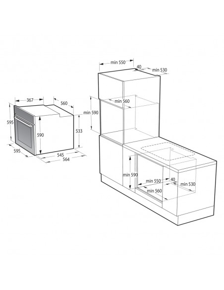 Horno Multifunción - Hisense...