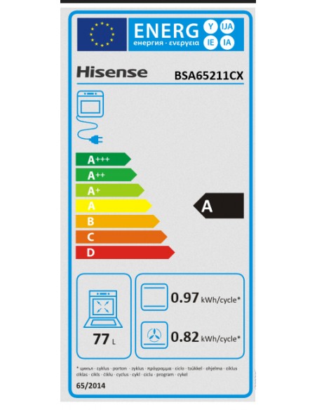 Horno Multifunción - Hisense...