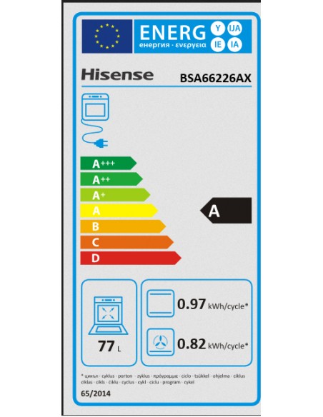 Horno Multifunción - Hisense...