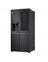 Frigorífico Multidoor - LG GMX844MCBF, No Frost, 535 litros, 1.78 metros, Instaview, Wi-Fi, Inox