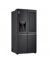 Frigorífico Multidoor - LG GMX844MCBF, No Frost, 535 litros, 1.78 metros, Instaview, Wi-Fi, Inox