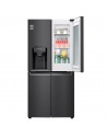 Frigorífico Multidoor - LG GMX844MCBF, No Frost, 535 litros, 1.78 metros, Instaview, Wi-Fi, Inox