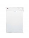 Lavavajillas Libre Instalación - New Pol NW605W, 12 servicios, 49dB,  Blanco