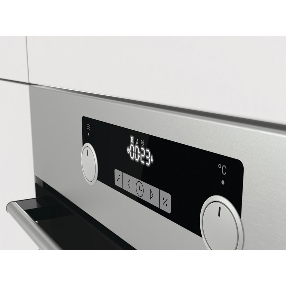 Horno Convencional - Hisense BI3222AX, Eficiencia A, Acero Inoxidable,  Abatible, Aquálisis | Electrónica Vicente