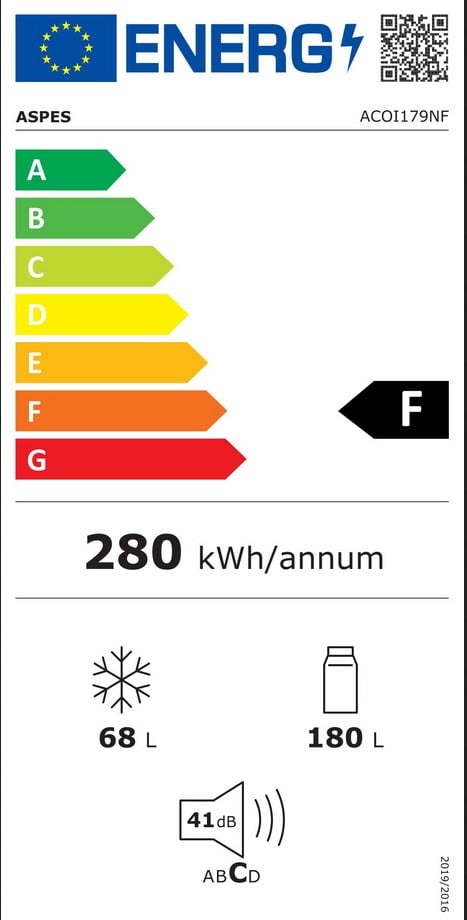 Etiqueta de Eficiencia Energética - ACOI179NF