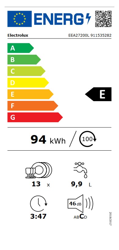 Etiqueta de Eficiencia Energética - 911535282