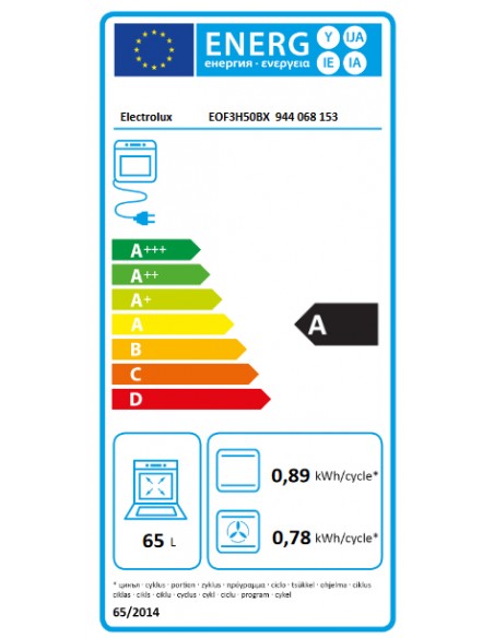 Horno Multifunción - Electrolux...
