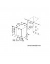 Lavavajillas Integrable - Bosch  SPV4EMX21E, 10 servicios, 45 dB, 3ªBandeja, 45cm