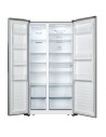 Frigorífico Americano - Hisense, No Frost, 1.78 metros, 519 litros, Eficiencia D, Inox
