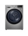 Secadora Condensación - LG RC90V9EV2Q, Bomba de Calor, Acero Inoxidable, 9 kg