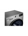 Secadora Condensación - LG RC90V9EV2Q, Bomba de Calor, Acero Inoxidable, 9 kg