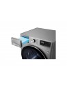 Secadora Condensación - LG RC90V9EV2Q, Bomba de Calor, Acero Inoxidable, 9 kg