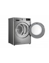 Secadora Condensación - LG RC90V9EV2Q, Bomba de Calor, Acero Inoxidable, 9 kg
