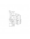 Combi Integrable - Electrolux LNT2LF18S, Low-Frost, 1.77 metros