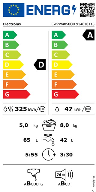 Etiqueta de Eficiencia Energética - 914610115