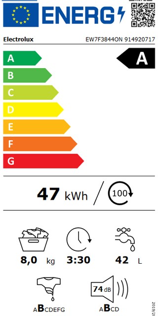 Etiqueta de Eficiencia Energética - 914920717