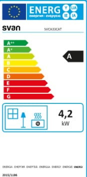 Etiqueta de Eficiencia Energética - SVCA33CAT