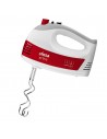 Batidora Reposteria - Ufesa BV4650 Activa, 400W, Blanco y Rojo