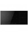 Placa Inducción - Teka IZF 94300 MSP, 4 zonas de cocción, Flex, Biselada, 90 cm, Negro