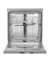Lavavajillas Libre Instalación - Hisense HS661C60X, 16 servicios, 45dB, Inox