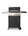Barbacoa Gas - Teka Cooker T-BBQ 3100 G, 121 cm, 4 quemadores, Negro
