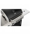 Barbacoa Gas - Teka Cooker T-BBQ 3100 G, 121 cm, 4 quemadores, Negro