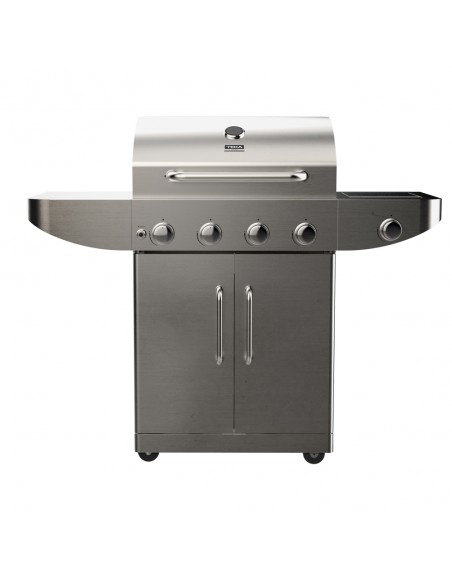 Barbacoa Gas - Teka Cooker T-BBQ 4100 G, 139 cm, 5 quemadores, Inox