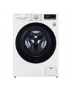 Lavadora Libre Instalación - LG F4WV509SMAW, 9 Kg y 1400 RPM, Vapor, Wifi, IA, Blanco