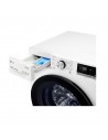 Lavadora Libre Instalación - LG F4WV509SMAW, 9 Kg y 1400 RPM, Vapor, Wifi, IA, Blanco