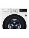 Lavadora Libre Instalación - LG F4WV509SMAW, 9 Kg y 1400 RPM, Vapor, Wifi, IA, Blanco