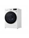 Lavadora Libre Instalación - LG F4WV509SMAW, 9 Kg y 1400 RPM, Vapor, Wifi, IA, Blanco