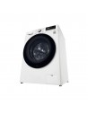 Lavadora Libre Instalación - LG F4WV509SMAW, 9 Kg y 1400 RPM, Vapor, Wifi, IA, Blanco