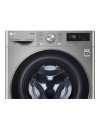 Lavadora Libre Instalación - LG F4WV7009S2S, 9 Kg y 1400 RPM, Vapor, Wifi, IA, Inox