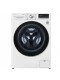 Lavadora Libre Instalación - LG F6WV7510PRW, 10,5 Kg y 1600 RPM, Autodosifación, Vapor, Wifi, IA, Bl