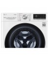 Lavadora Libre Instalación - LG F6WV7510PRW, 10,5 Kg y 1600 RPM, Autodosifación, Vapor, Wifi, IA, Blanco