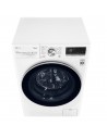 Lavadora Libre Instalación - LG F6WV7510PRW, 10,5 Kg y 1600 RPM, Autodosifación, Vapor, Wifi, IA, Blanco
