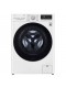 Lavadora Secadora Libre Instalación - LG F4DV5010SMW, 10,5/7Kg, 1400 RPM, Wi-Fi, Vapor, Blanco
