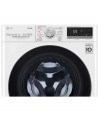 Lavadora Secadora Libre Instalación - LG F4DV5010SMW, 10,5/7Kg, 1400 RPM, Wi-Fi, Vapor, Blanco