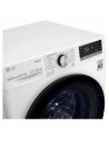Lavadora Secadora Libre Instalación - LG F4DV5010SMW, 10,5/7Kg, 1400 RPM, Wi-Fi, Vapor, Blanco