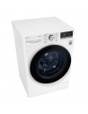 Lavadora Secadora Libre Instalación - LG F4DV5010SMW, 10,5/7Kg, 1400 RPM, Wi-Fi, Vapor, Blanco