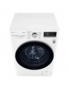 Lavadora Secadora Libre Instalación - LG F4DV5010SMW, 10,5/7Kg, 1400 RPM, Wi-Fi, Vapor, Blanco