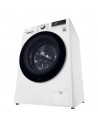 Lavadora Secadora Libre Instalación - LG F4DV5010SMW, 10,5/7Kg, 1400 RPM, Wi-Fi, Vapor, Blanco