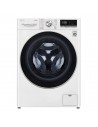 Lavadora Secadora Libre Instalación - LG F4DV7010S1W, 10,5/7Kg, 1400 RPM, Wi-Fi, Vapor, Blanco