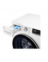 Lavadora Secadora Libre Instalación - LG F4DV7010S1W, 10,5/7Kg, 1400 RPM, Wi-Fi, Vapor, Blanco