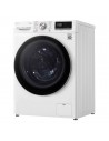 Lavadora Secadora Libre Instalación - LG F4DV7010S1W, 10,5/7Kg, 1400 RPM, Wi-Fi, Vapor, Blanco