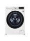 Lavadora Secadora Libre Instalación - LG F4DV7509S2W, 9/6Kg, 1400 RPM, Autodosificador, Wi-Fi, Vapor